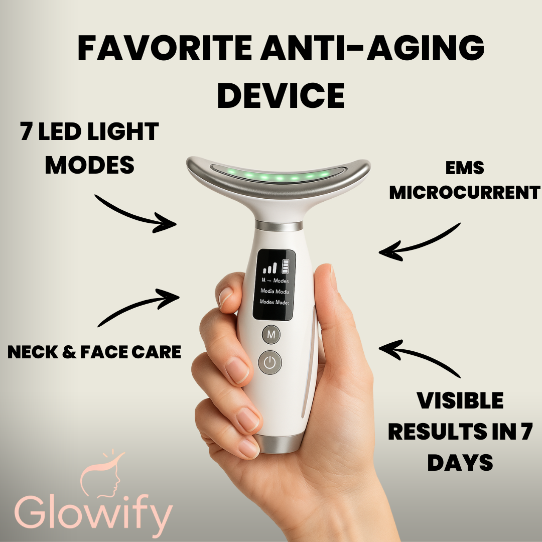 Glowify™ 7-in-1 Anti-Aging Facial & Neck Device